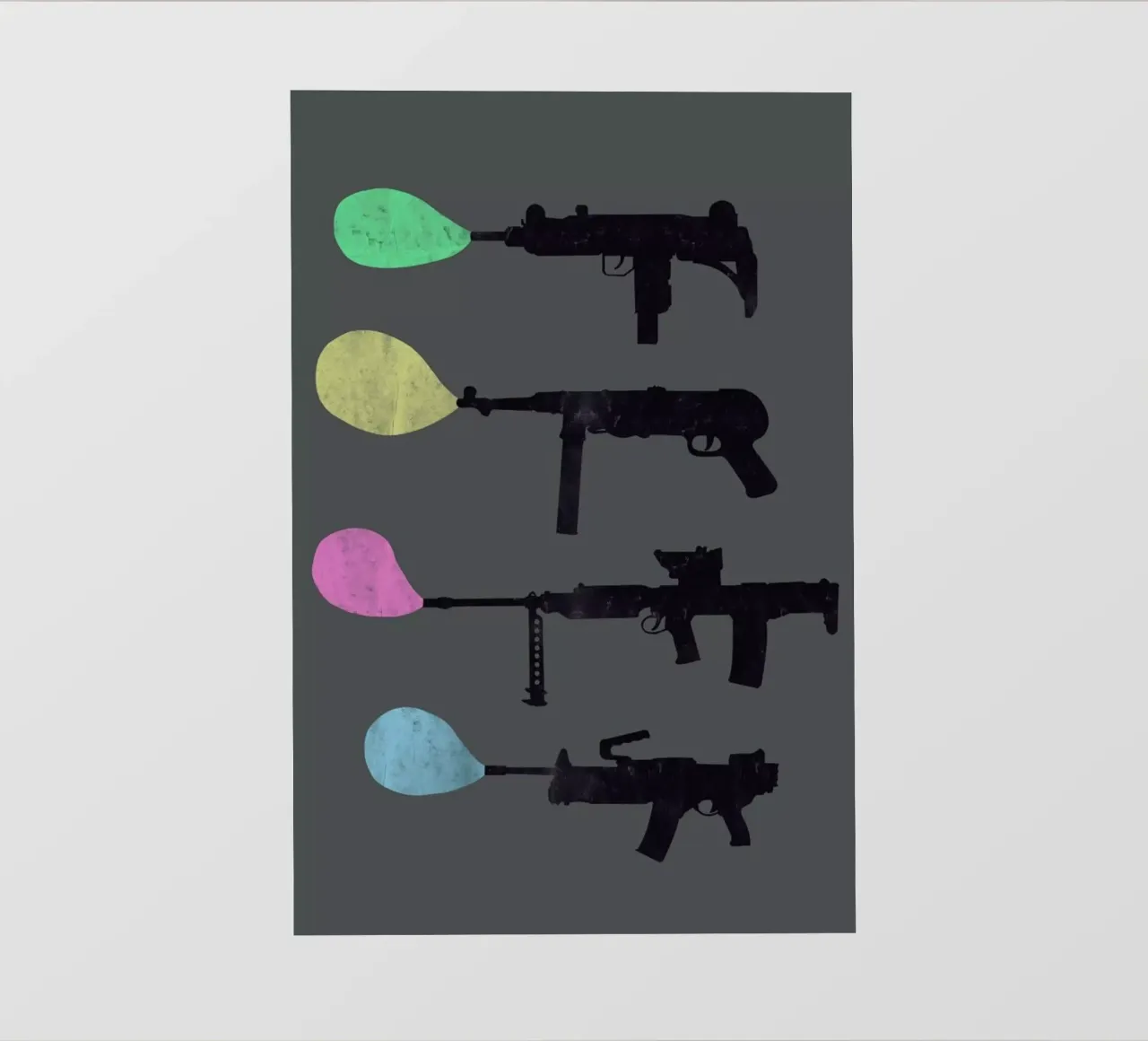 Bubble Guns pellicola backlit da Tobe Fonseca