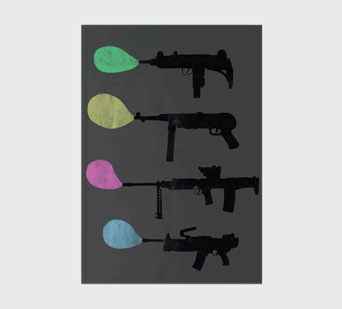 Bubble Guns notebook by Tobe Fonseca