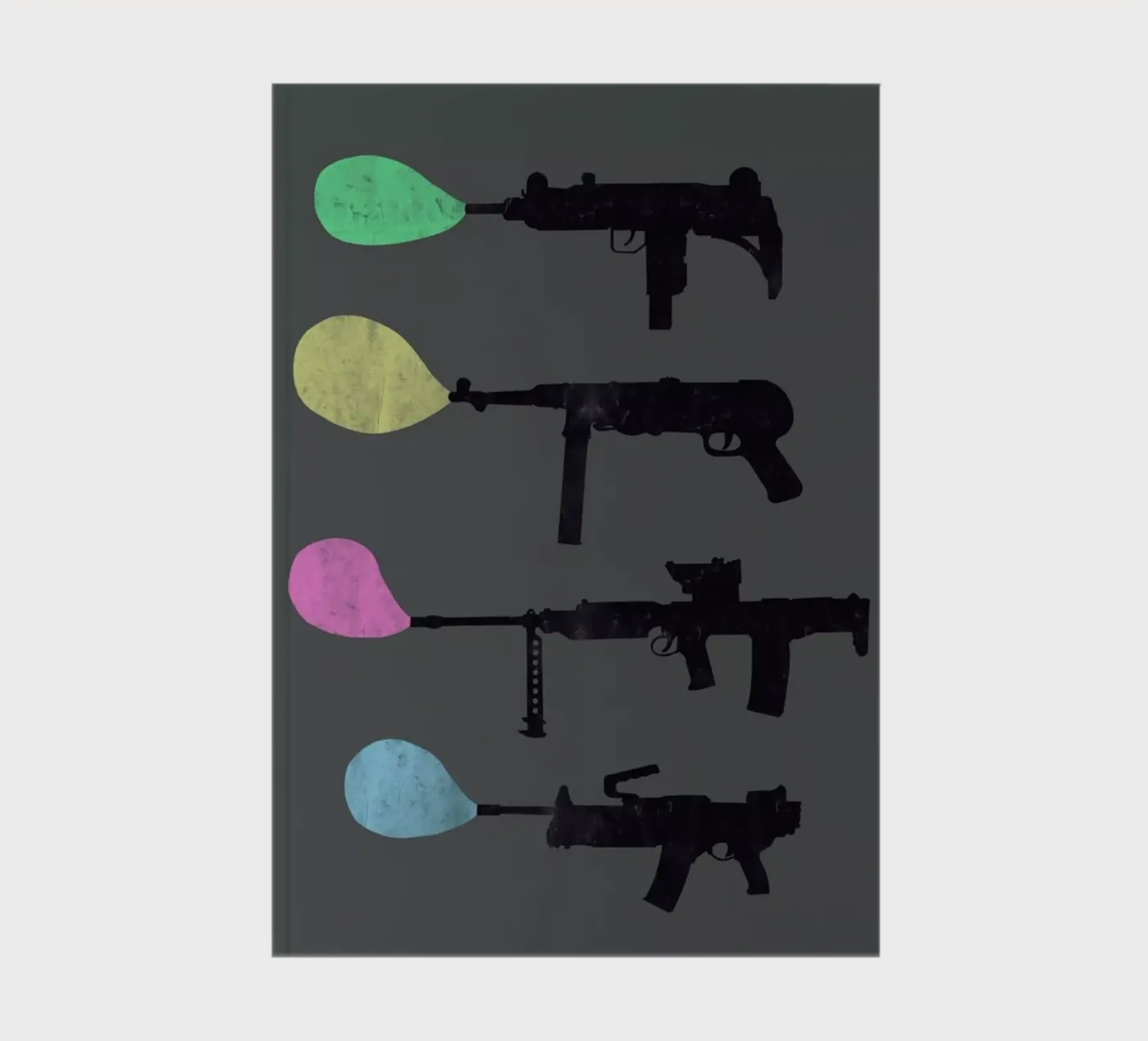 Bubble Guns notebook by Tobe Fonseca