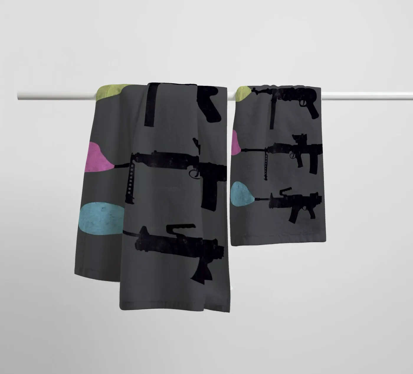 Bubble Guns badhanddoek van Tobe Fonseca