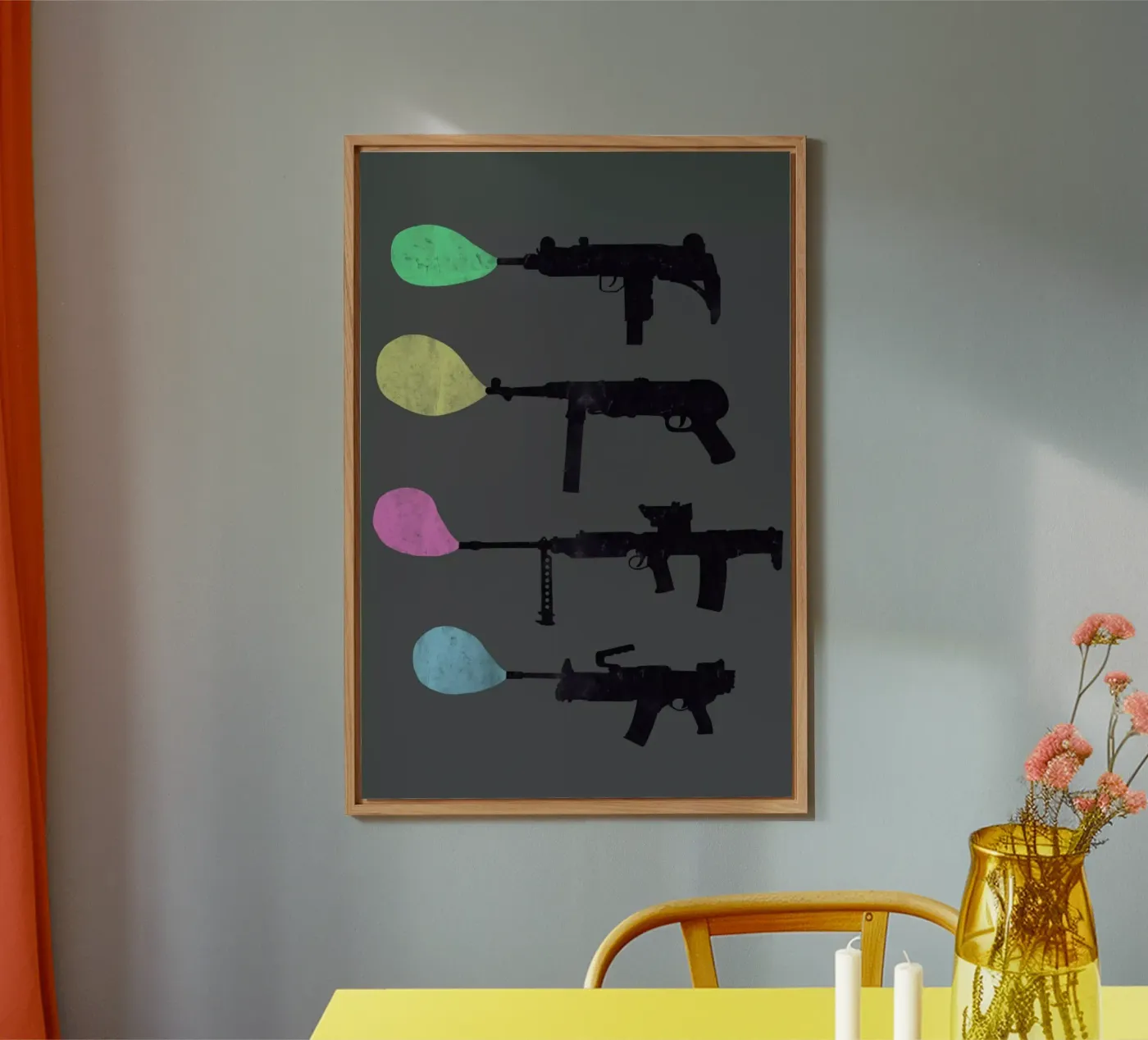 Bubble Guns forex plate by Tobe Fonseca