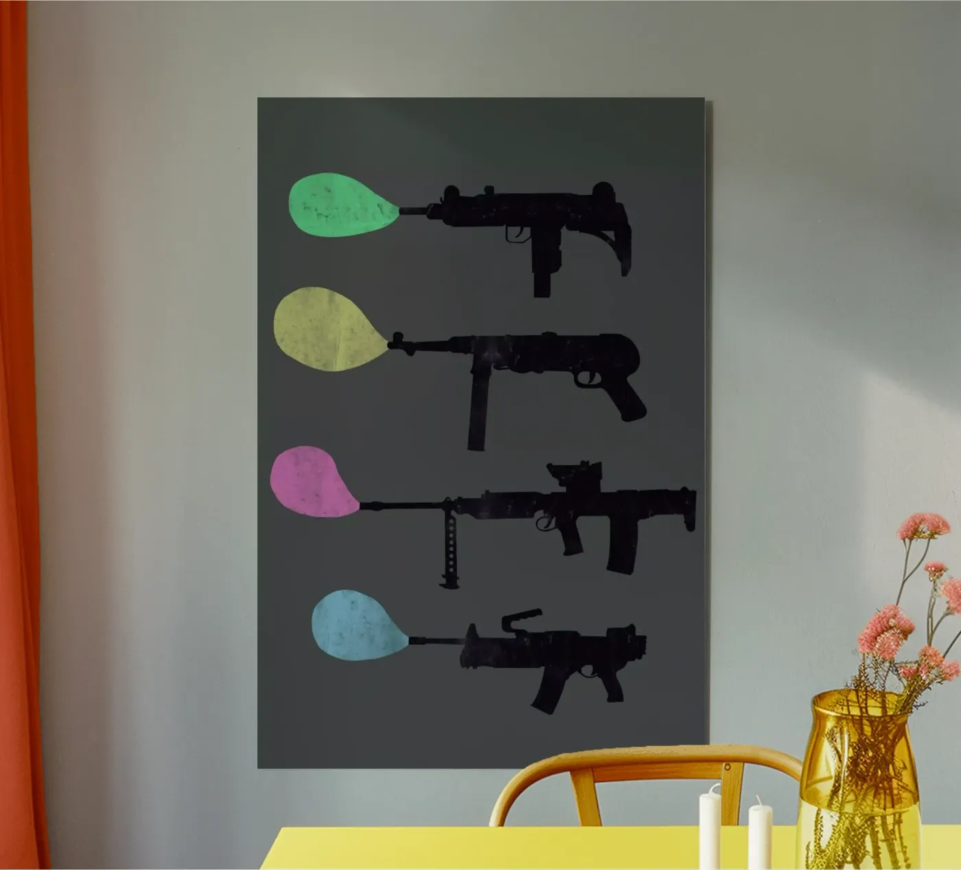 Bubble Guns forex plate by Tobe Fonseca