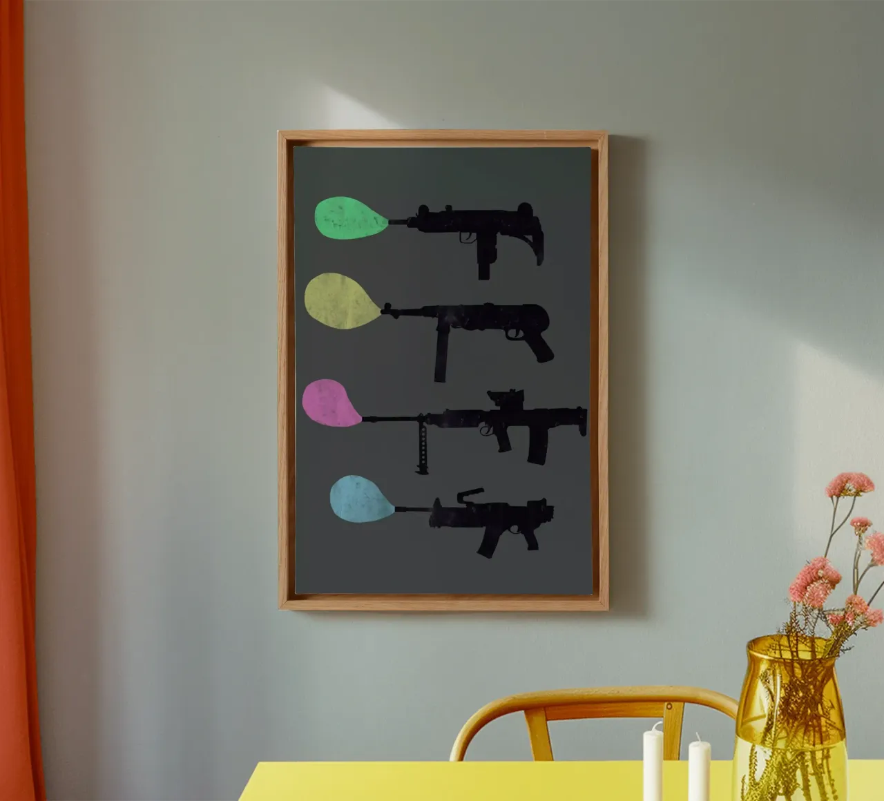 Bubble Guns tela da Tobe Fonseca