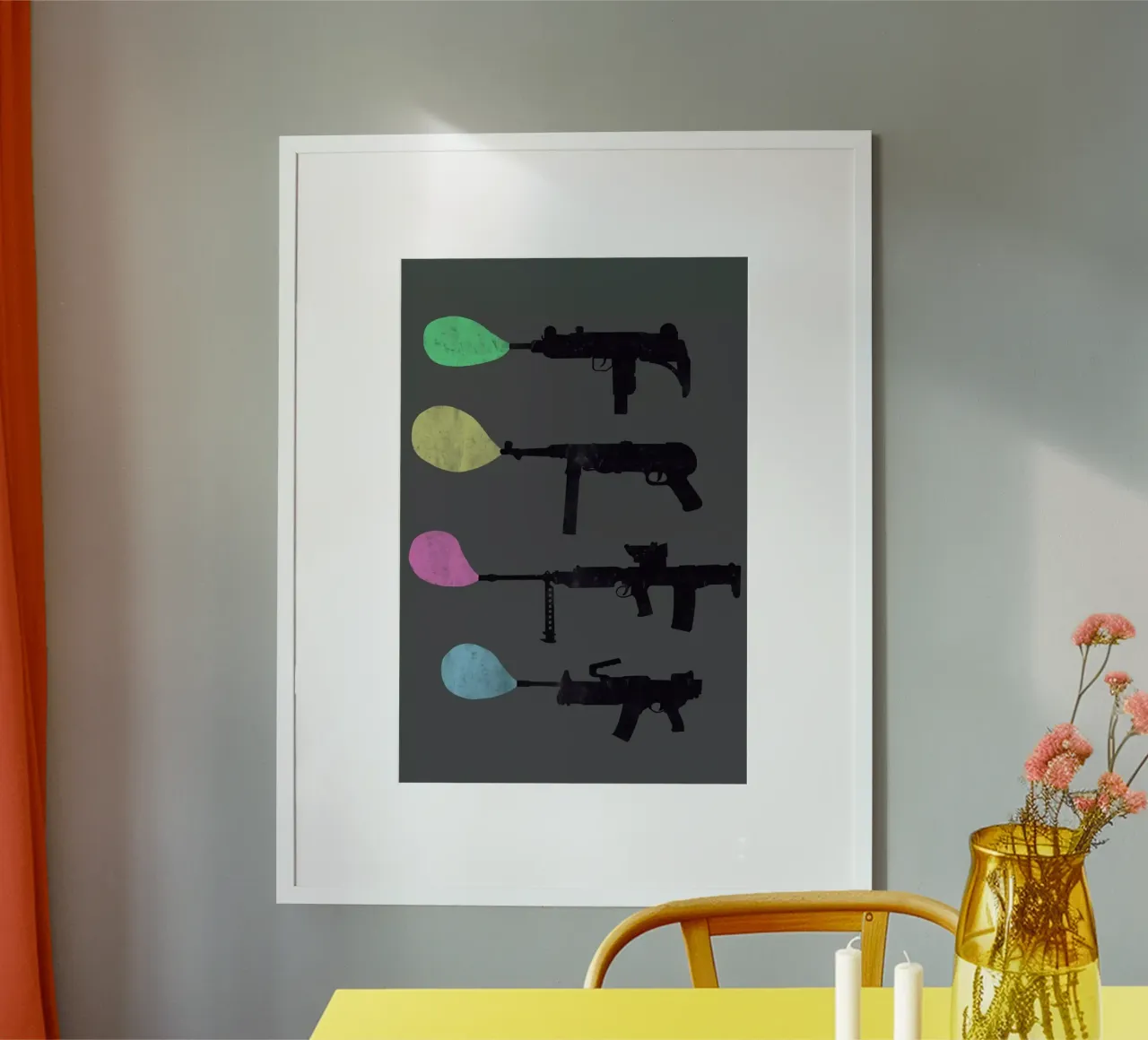 Bubble Guns poster da Tobe Fonseca