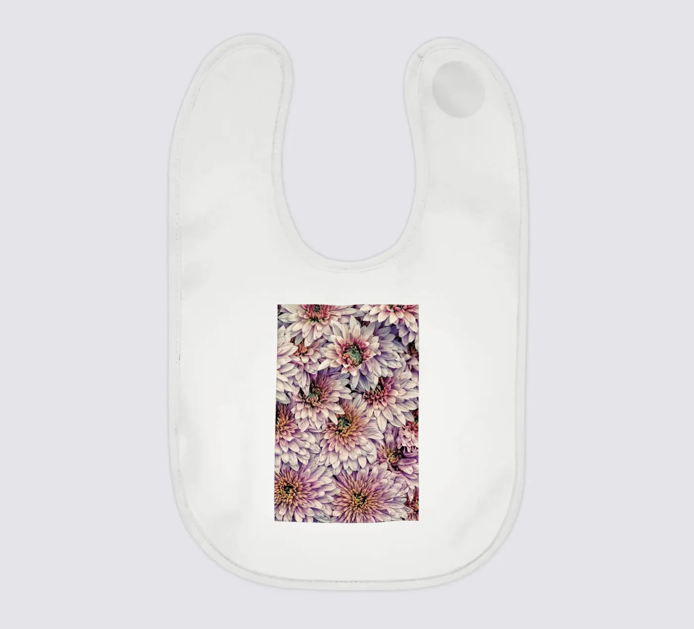 Wheeping Chrysanthemums Babylätzchen von Curious Collections by Marielle Leenders