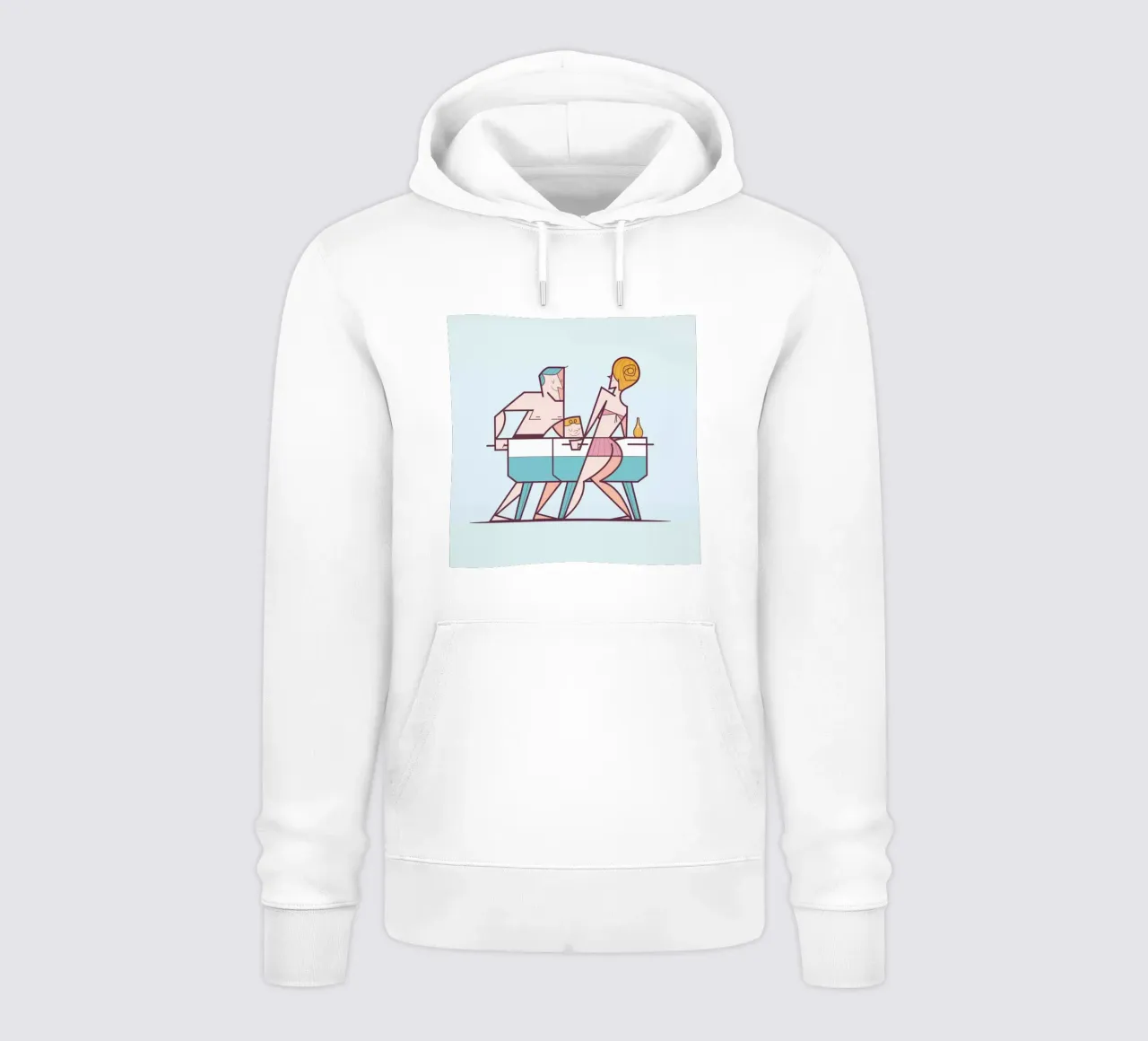 Biliardino felpa con cappuccio da Ale Giorgini