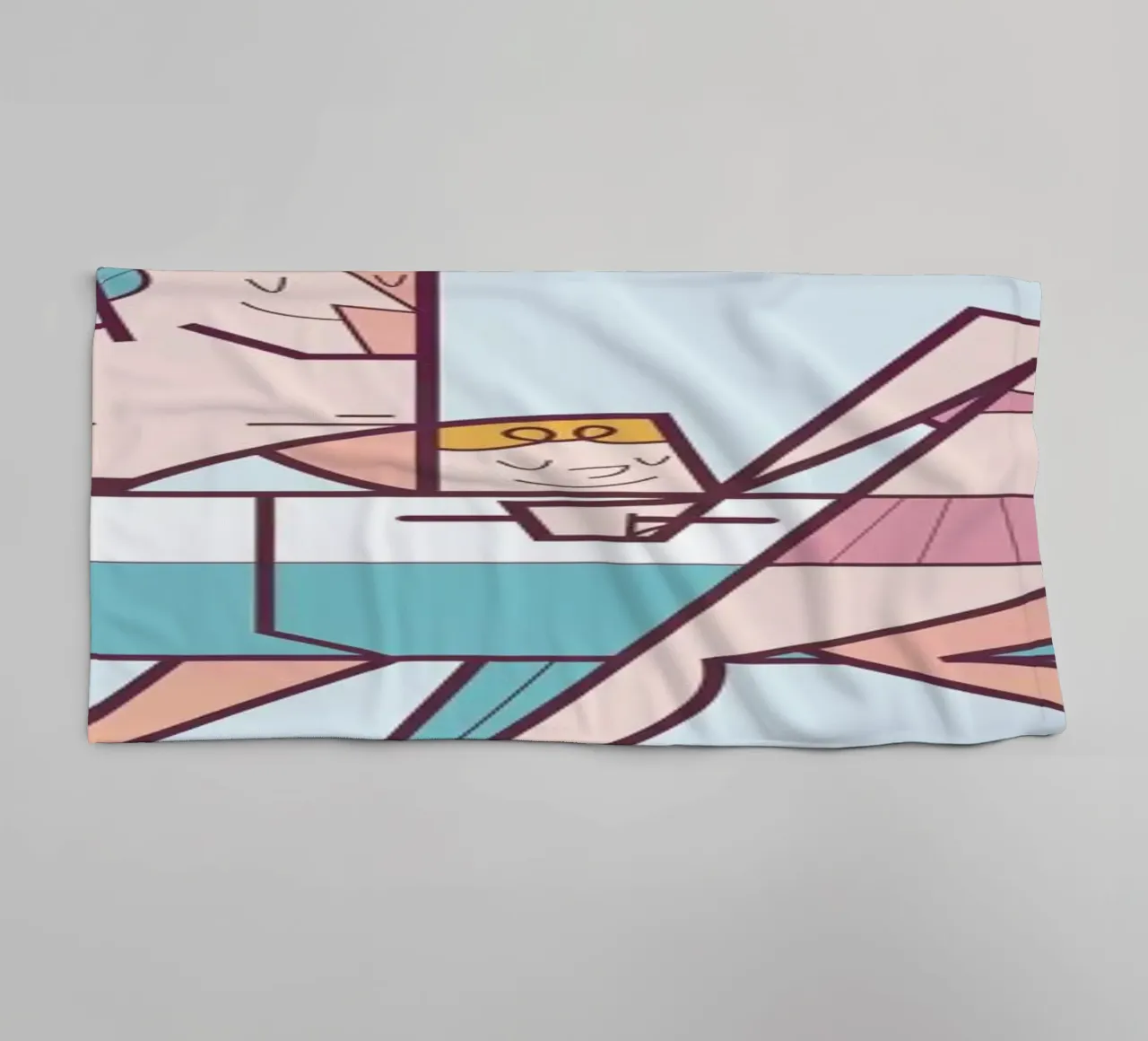Biliardino asciugamano da bagno da Ale Giorgini