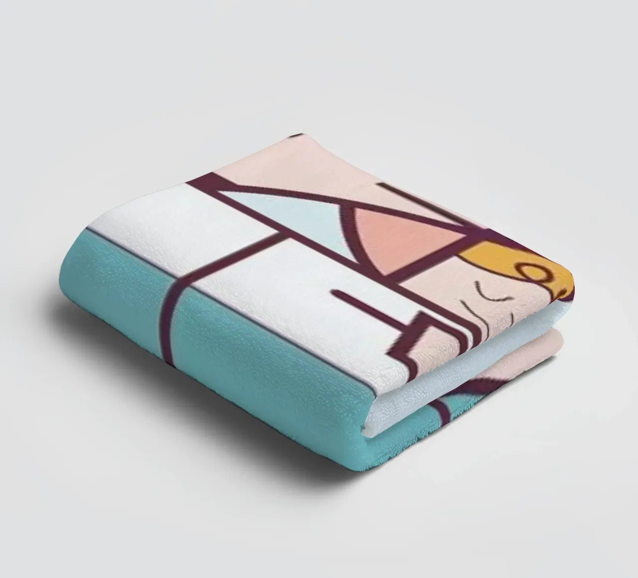 Biliardino asciugamano da bagno da Ale Giorgini