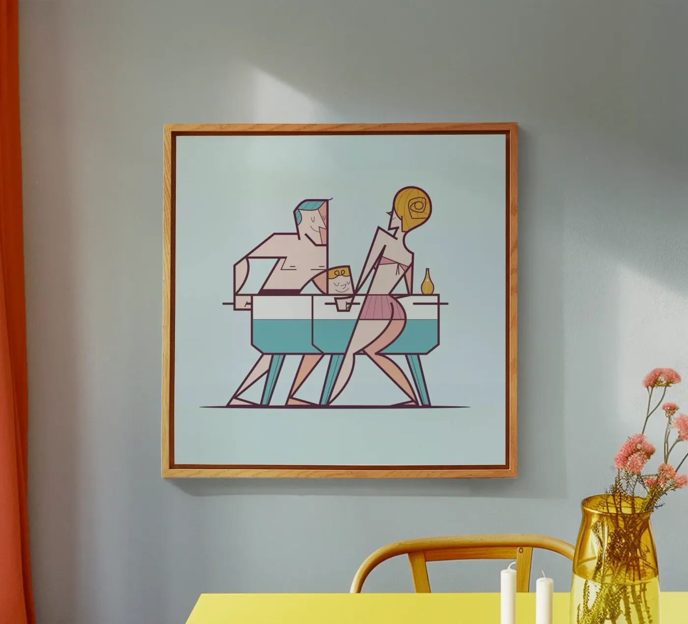 Biliardino plexiglass da Ale Giorgini