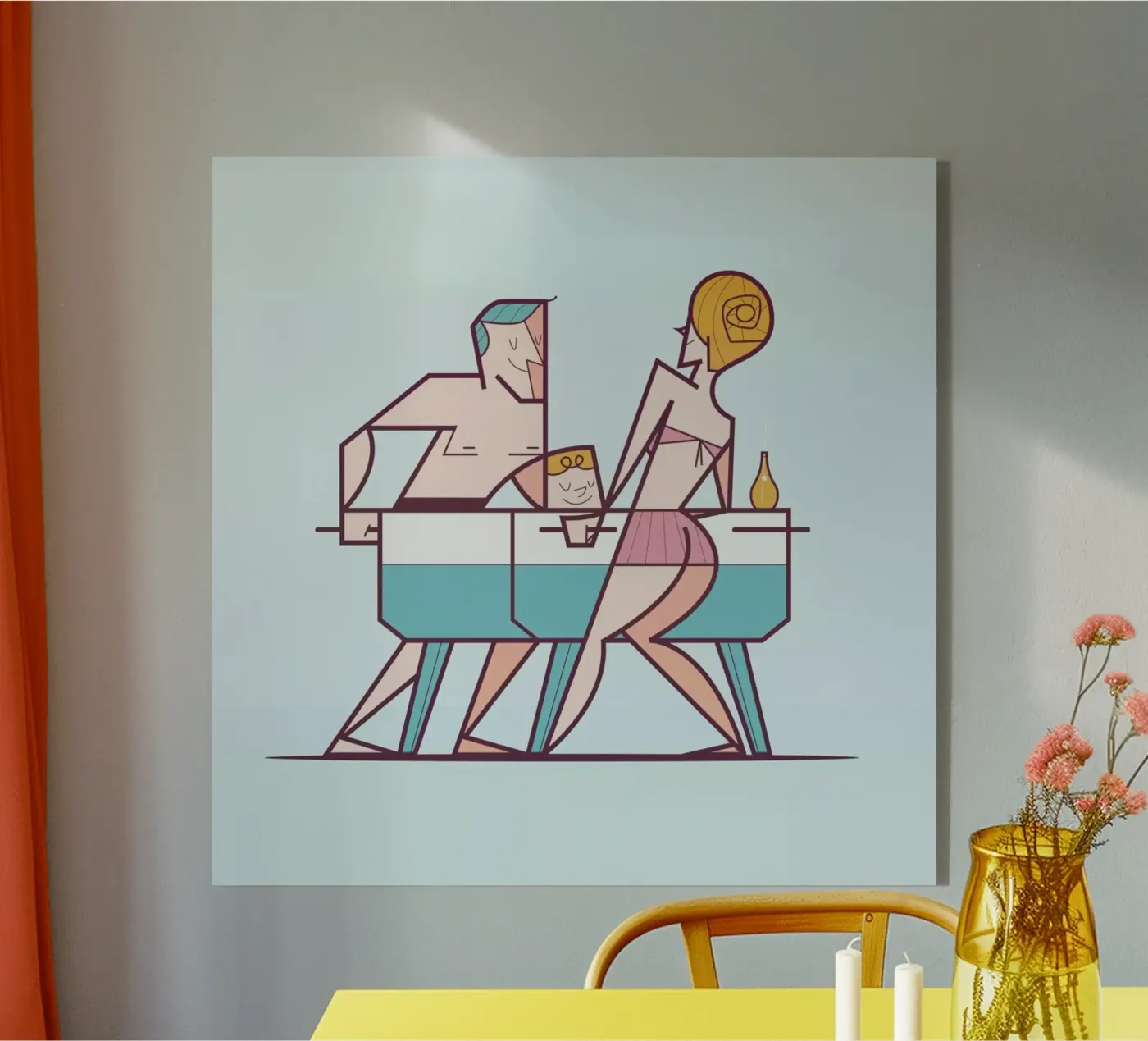 Biliardino plexiglass da Ale Giorgini