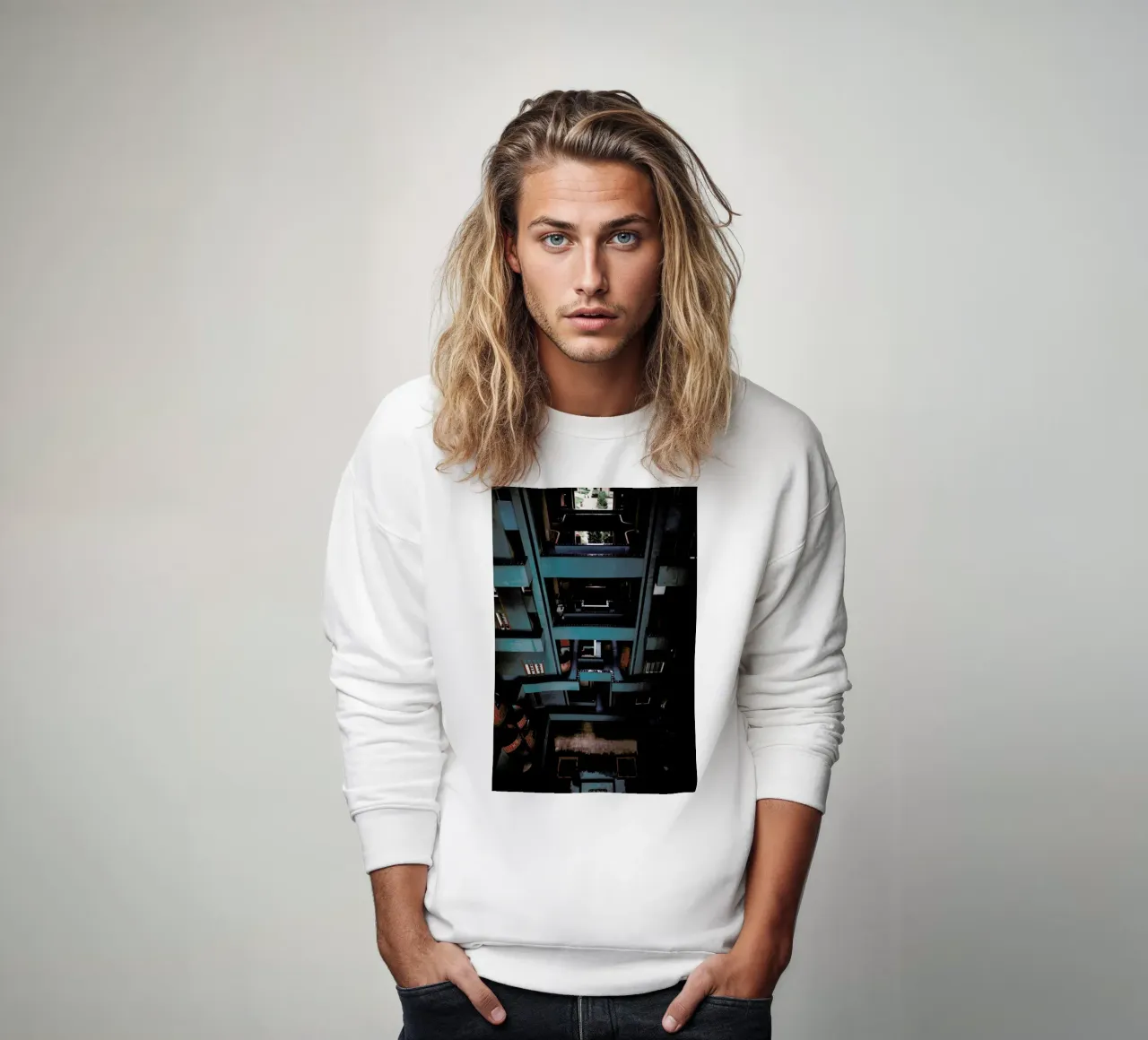 Walden Tetris felpa da Chris Abatzis