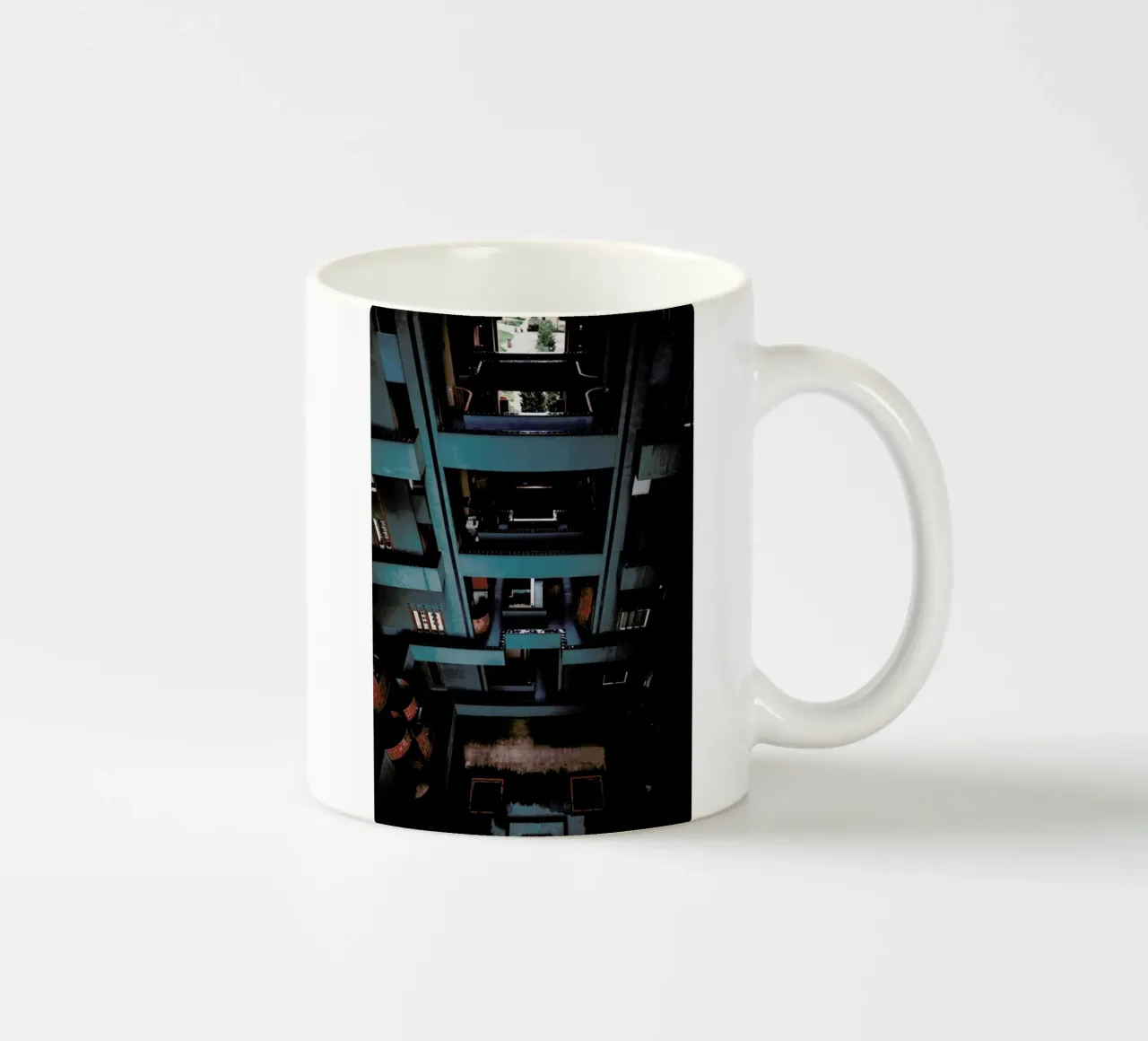 Walden Tetris tazza in ceramica da Chris Abatzis