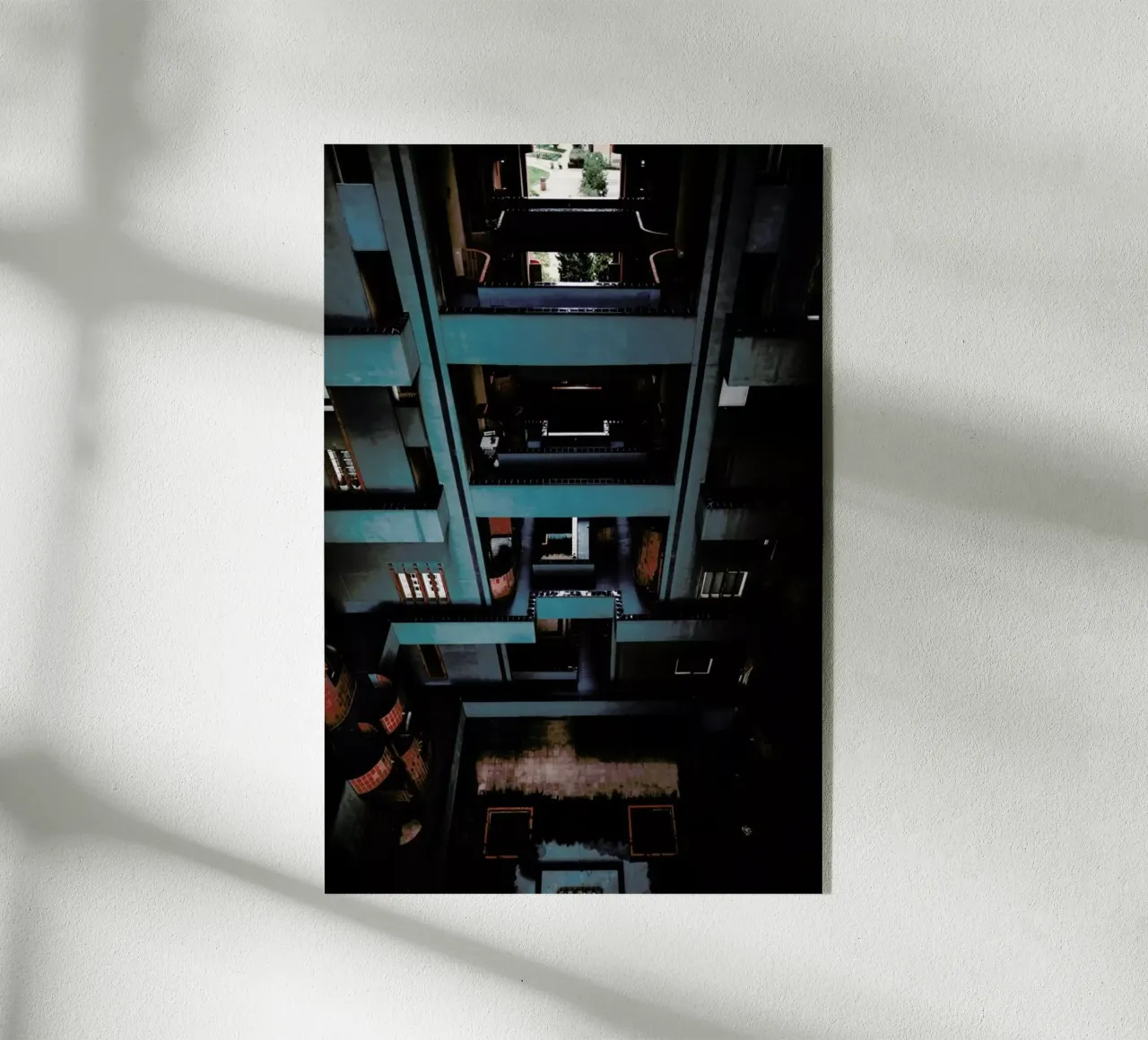 Walden Tetris plexiglass da Chris Abatzis