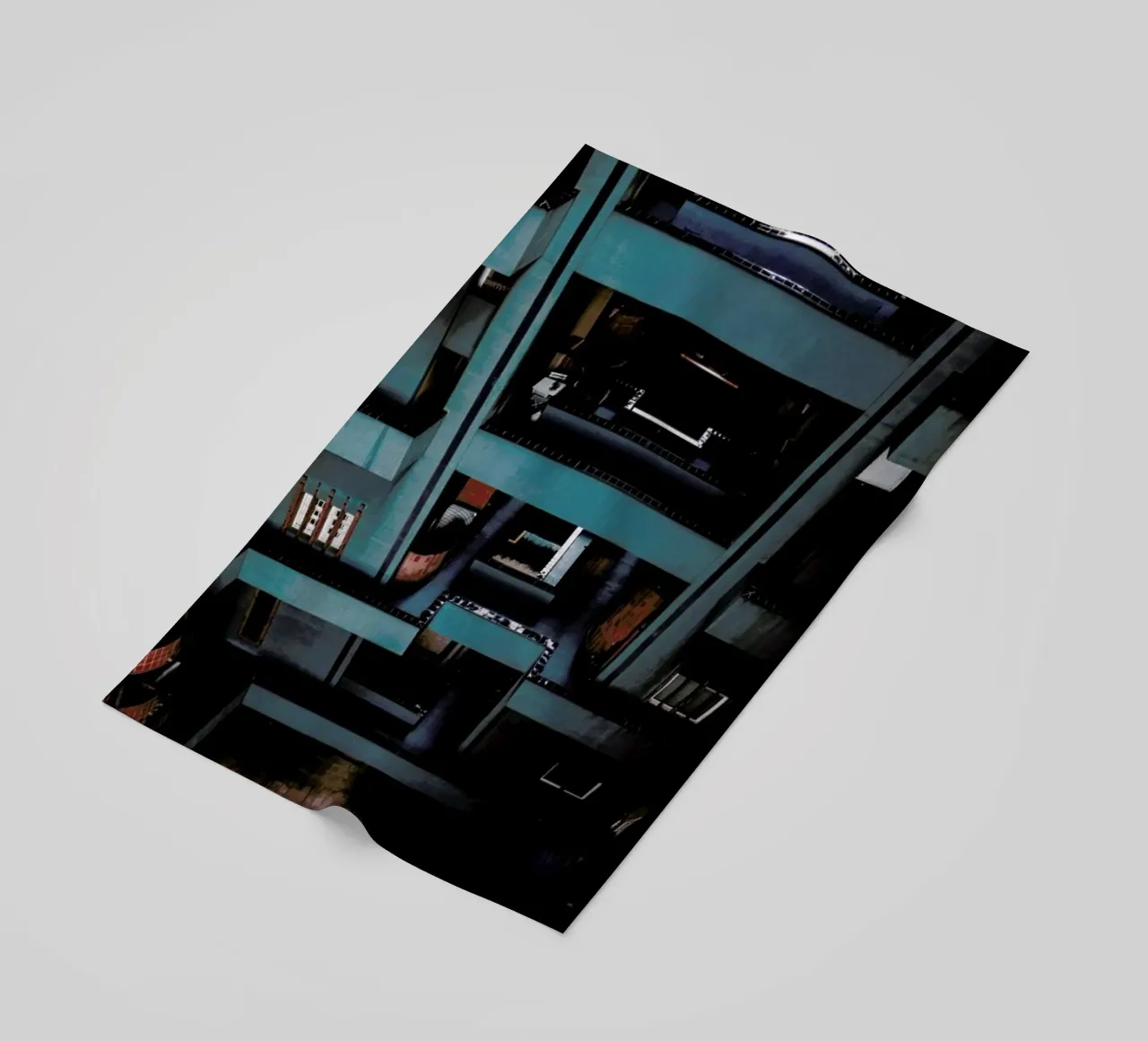 Walden Tetris telo mare da Chris Abatzis