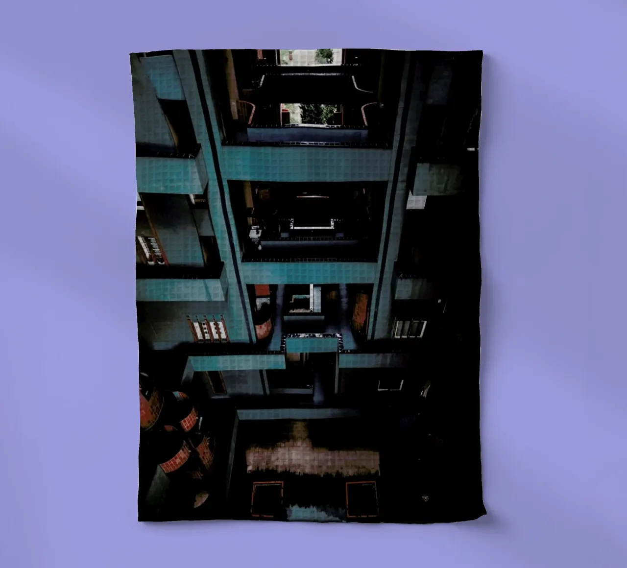 Walden Tetris canovaccio da cucina da Chris Abatzis