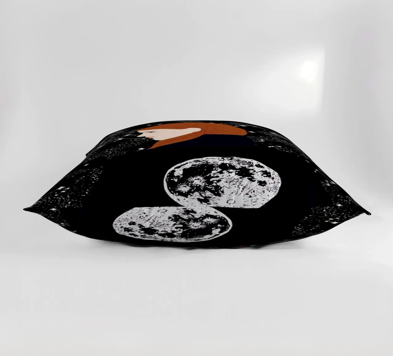Back to the Moon cuscino da Céleste Wallaert