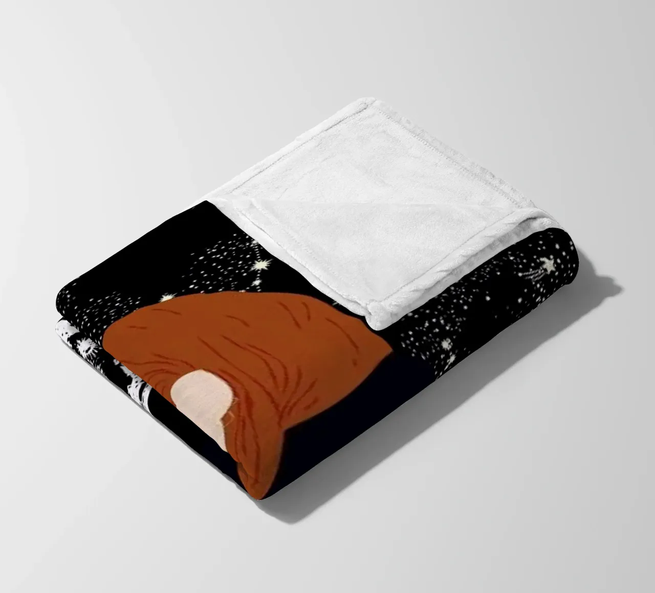 Back to the Moon coperta in pile da Céleste Wallaert