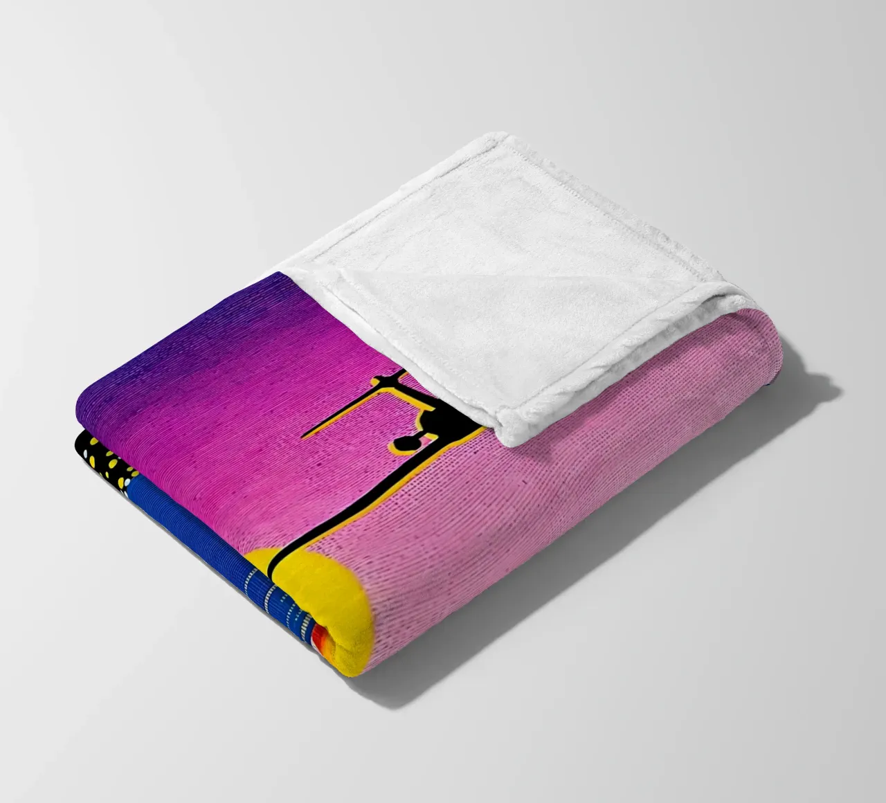 Hiroshi Nagai - Air Plane Art fleece blanket by Perdana shop