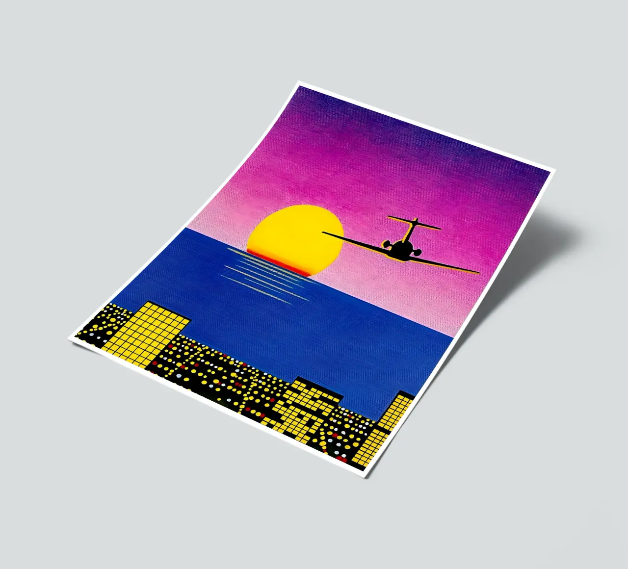 Hiroshi Nagai - Kunst am Flugzeug Stickerbogen von Perdana shop