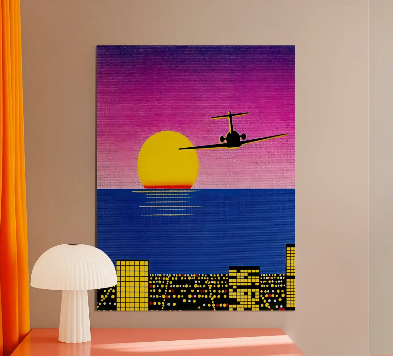 Hiroshi Nagai - Air Plane Art poster by Perdana shop
