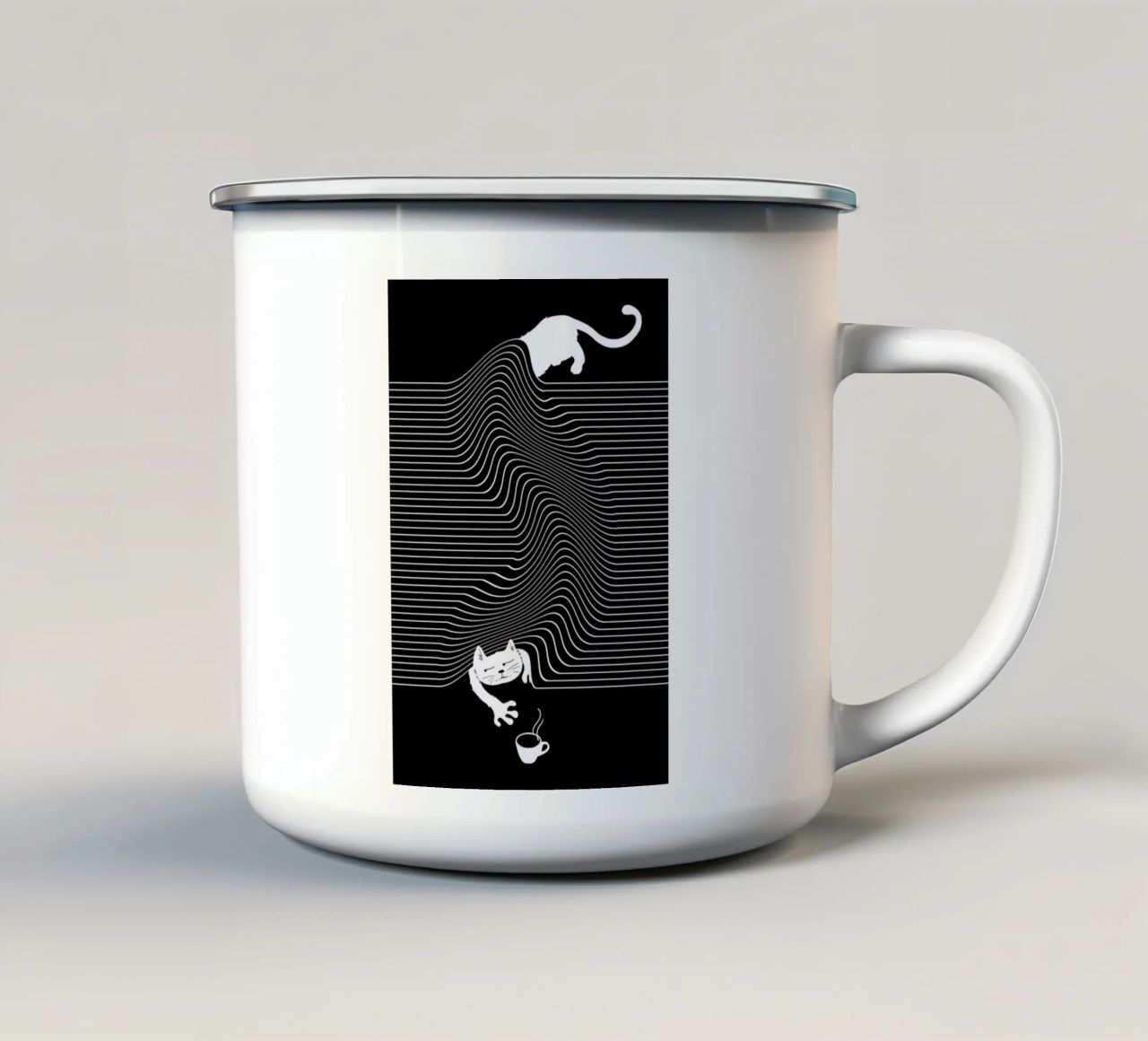 Need It enamel mug by Tobe Fonseca