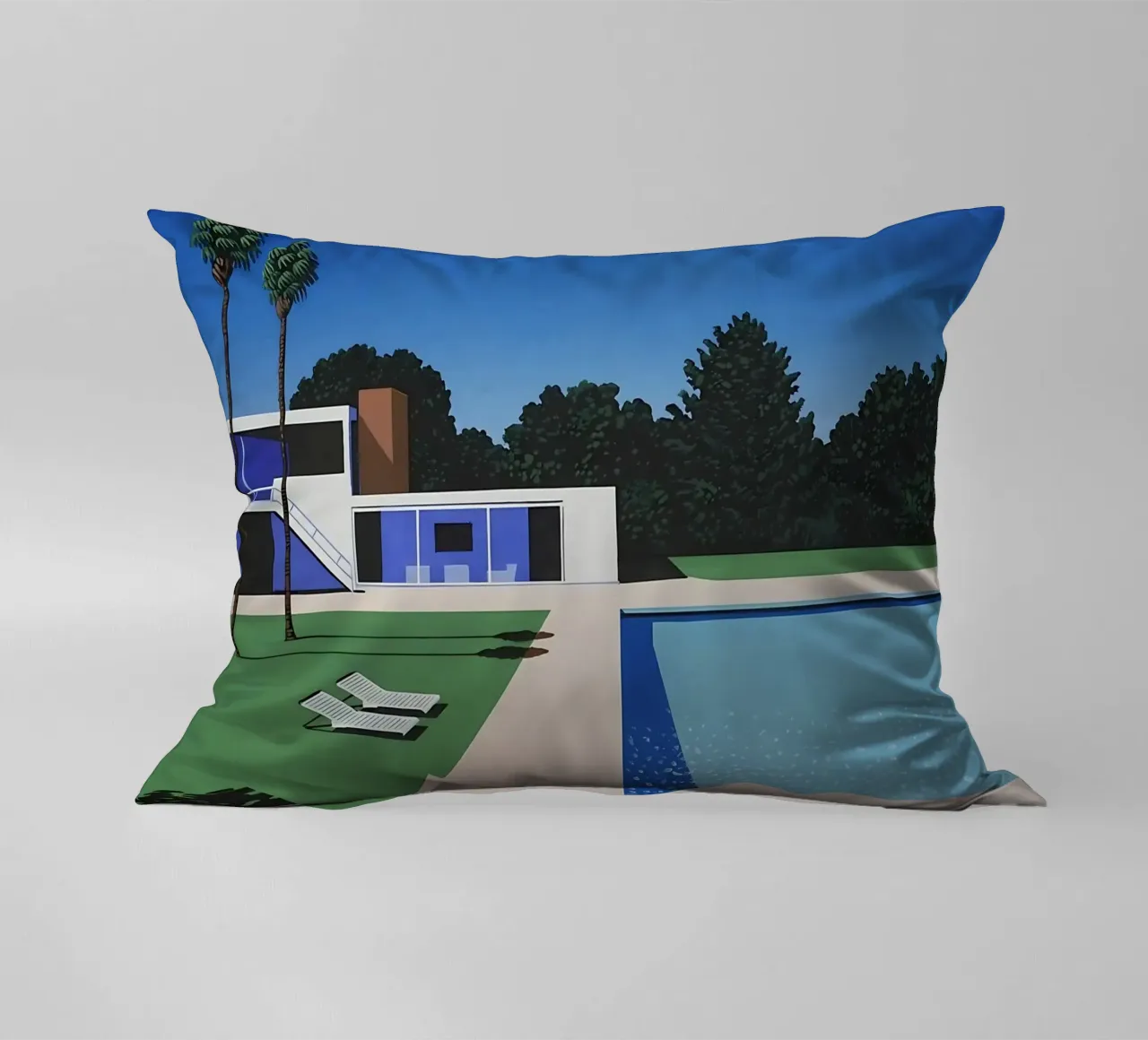 Piscina - Hiroshi Nagai cuscino da Perdana shop