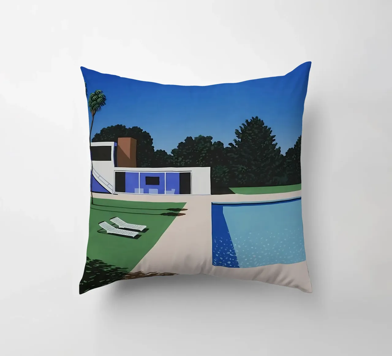 Piscina - Hiroshi Nagai cuscino da Perdana shop