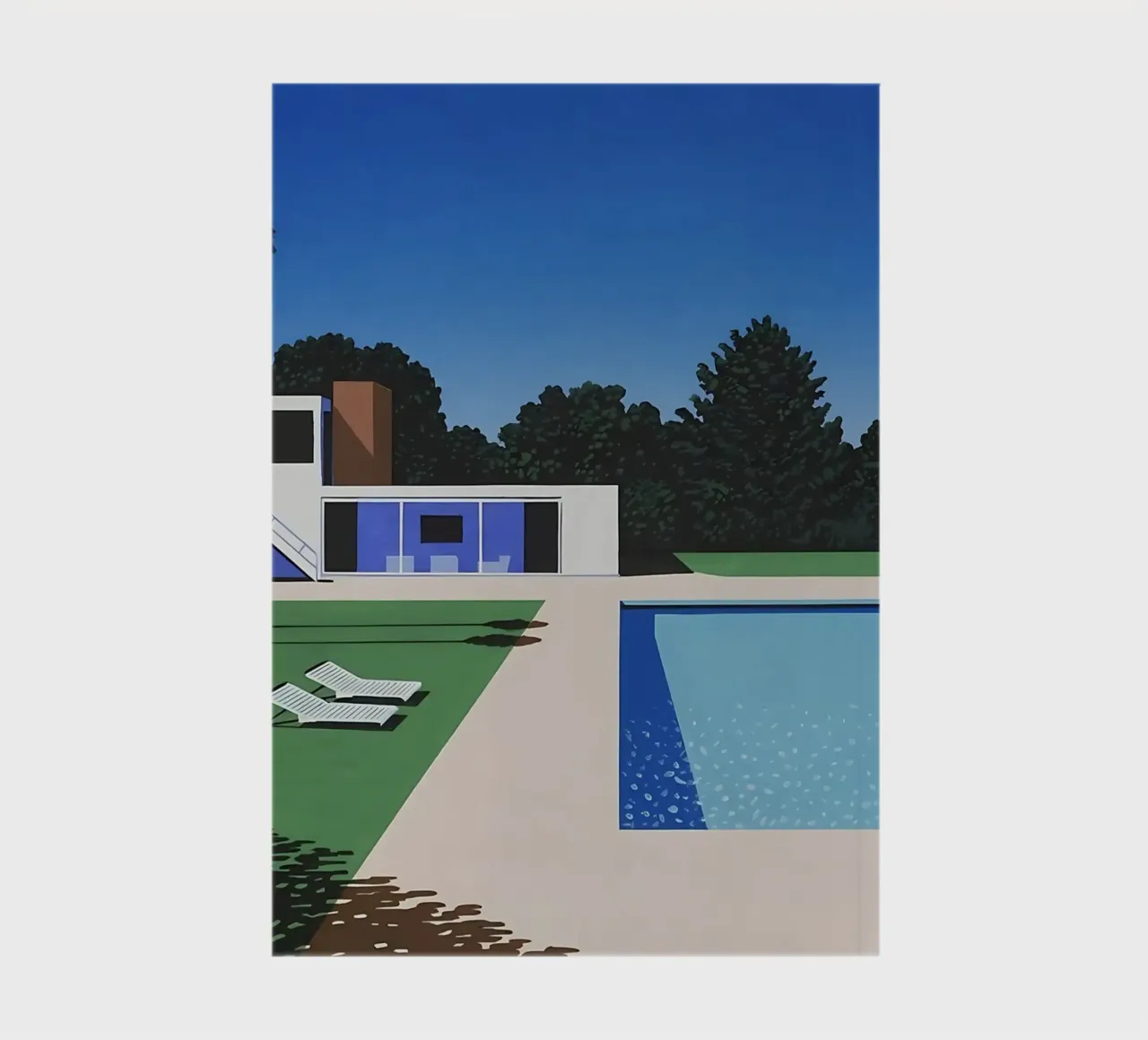 Swimming pool - Hiroshi Nagai notebook by Perdana shop