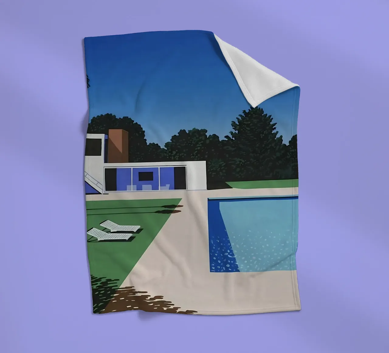Piscina - Hiroshi Nagai coperta in pile da Perdana shop