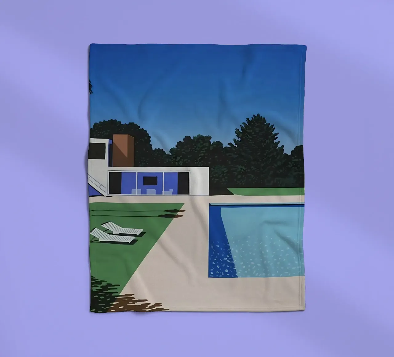 Piscina - Hiroshi Nagai coperta in pile da Perdana shop
