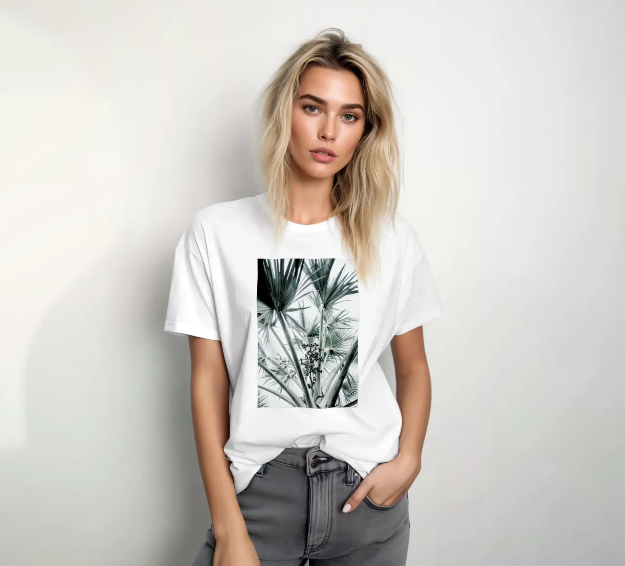 Beach Palm Fruits t-shirt da Chris Abatzis