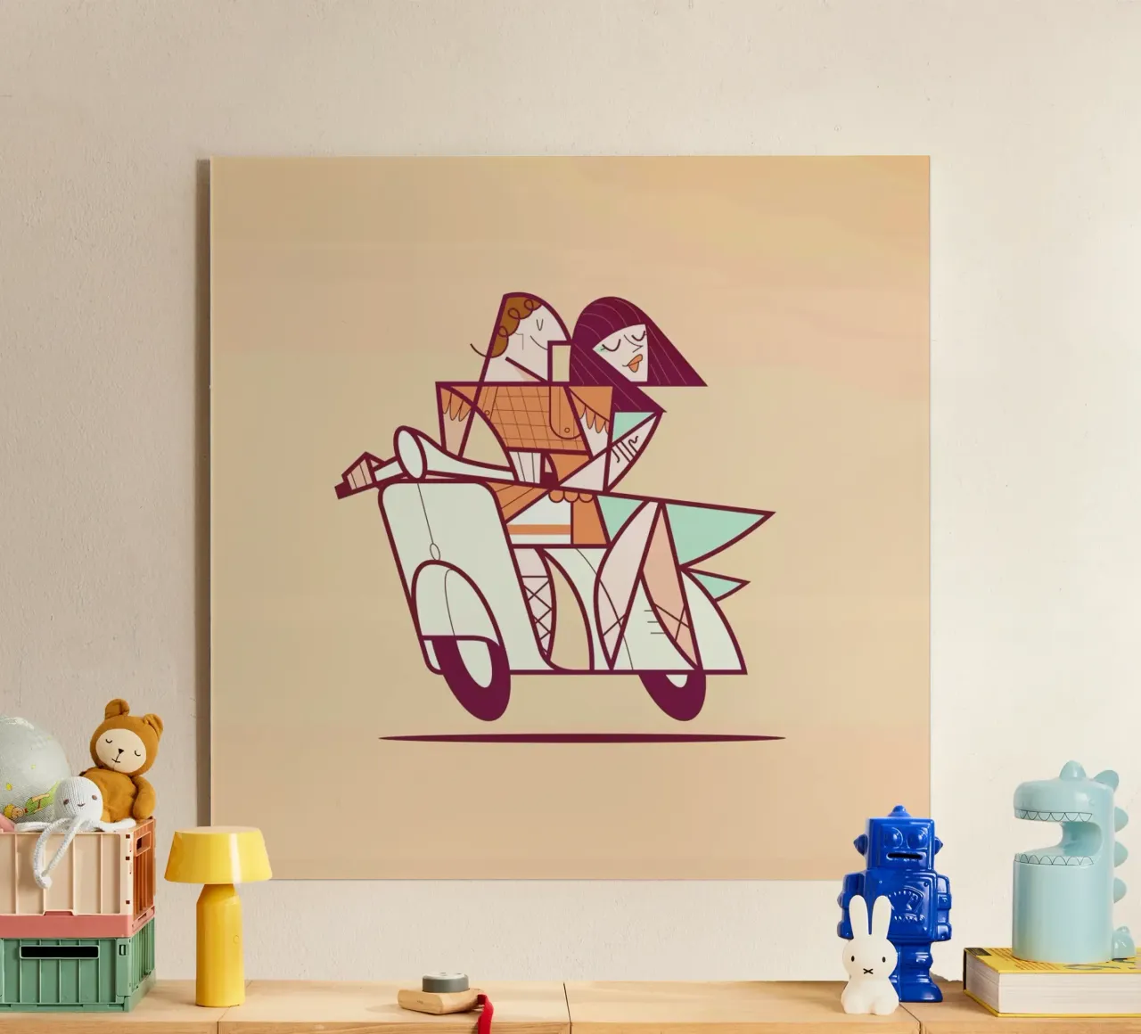 Cinecitta plexiglass da Ale Giorgini