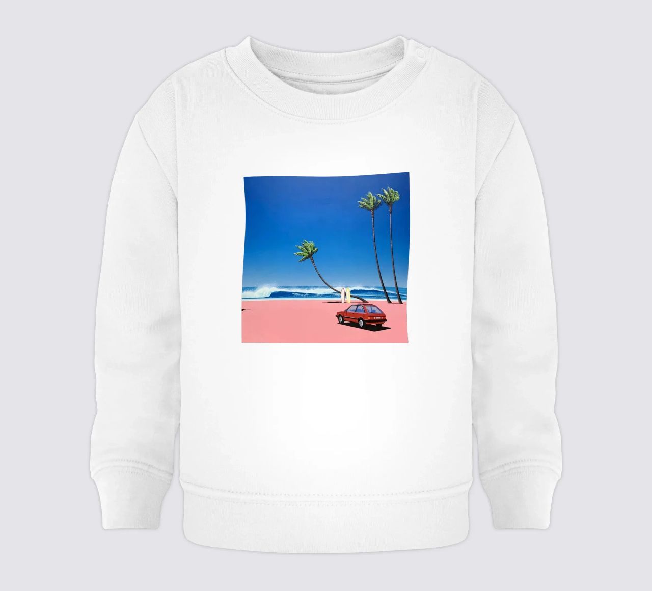 Rilassarsi sulla spiaggia - Hiroshi Nagai felpa neonato da Perdana shop