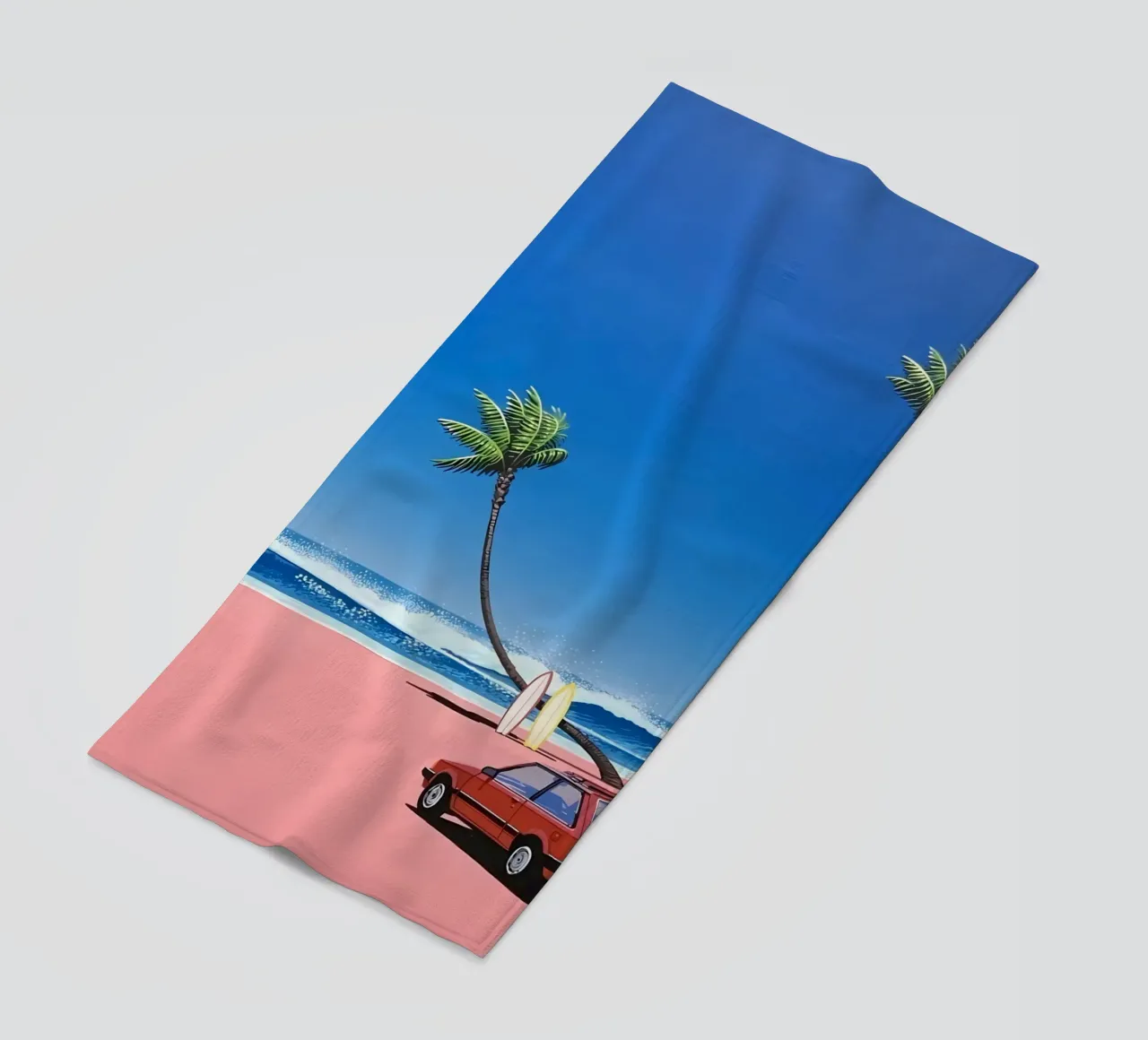 Rilassarsi sulla spiaggia - Hiroshi Nagai telo mare da Perdana shop