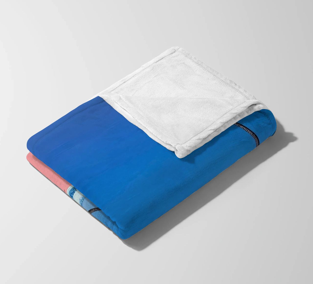 Rilassarsi sulla spiaggia - Hiroshi Nagai coperta in pile da Perdana shop