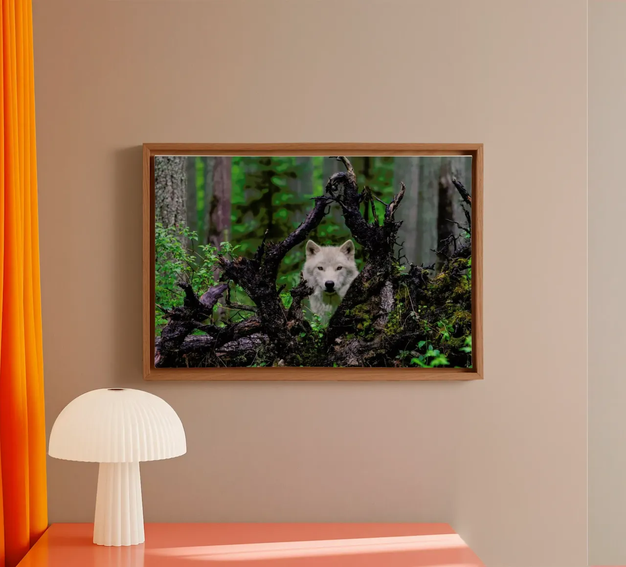 Wolf tela da Pictufy