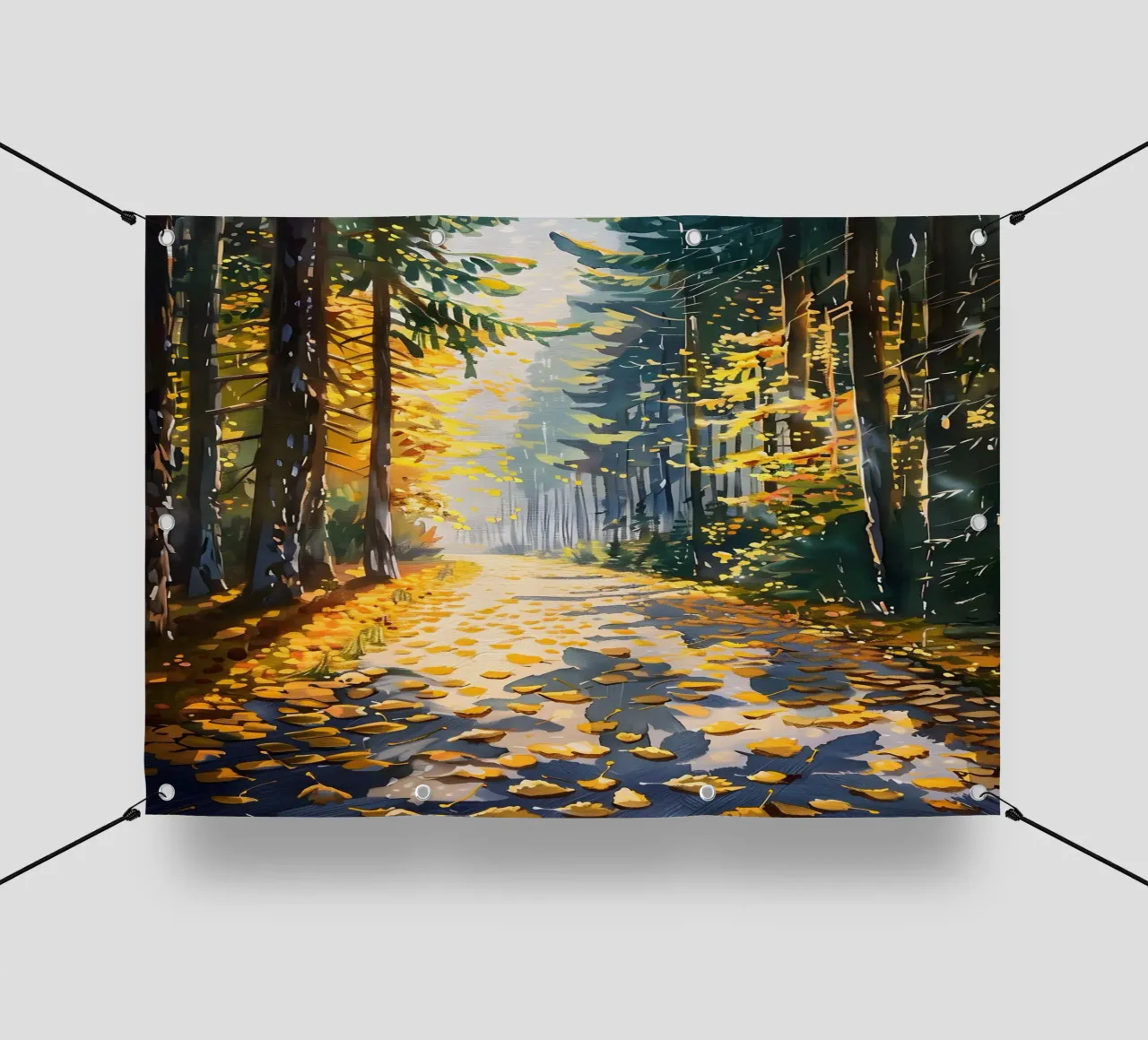 Paesaggio d'epoca telo in pvc da Wanderlust Vibes