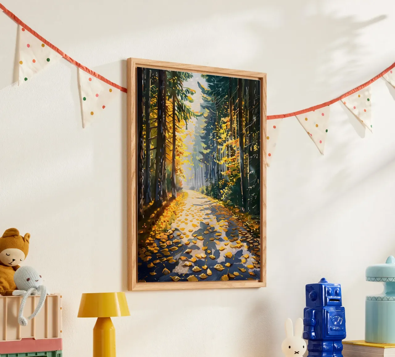 Vintage Landscape acrylic glass by Wanderlust Vibes