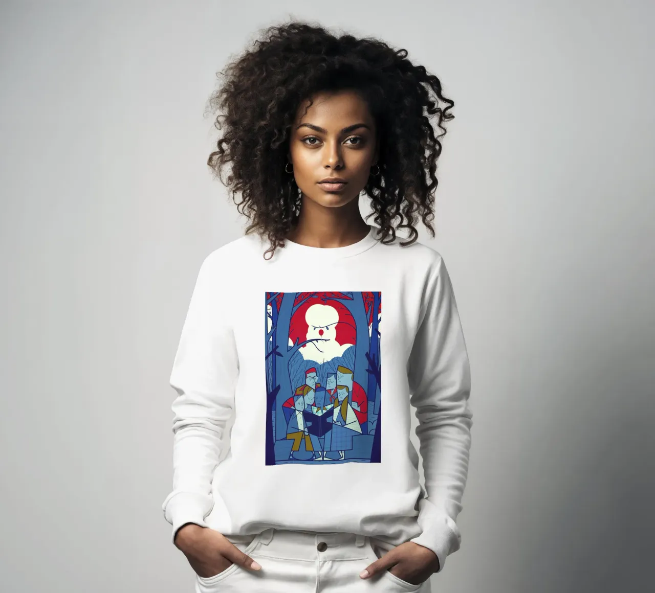 Pennywise sweatshirt by Ale Giorgini