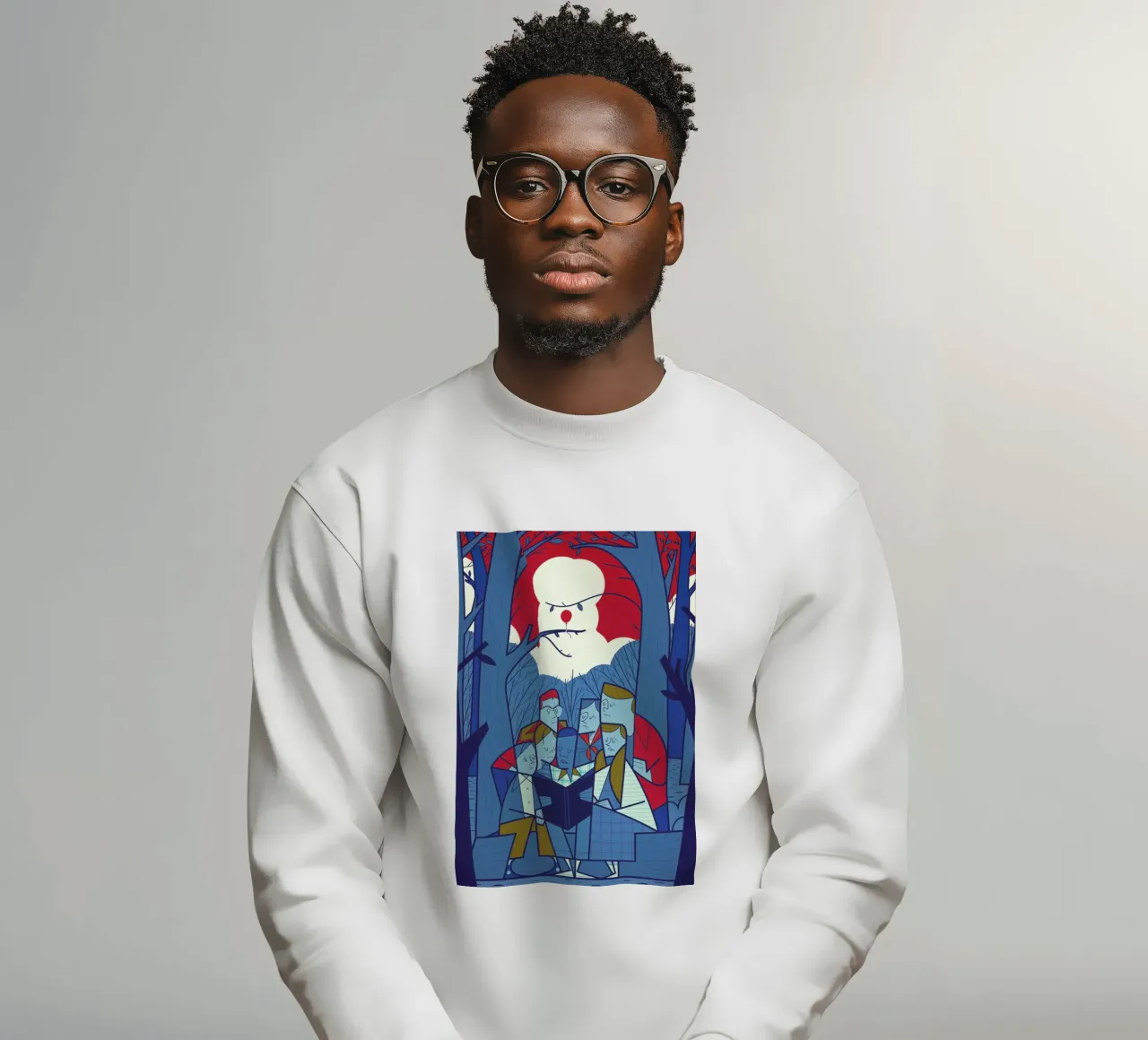 Pennywise sweatshirt by Ale Giorgini