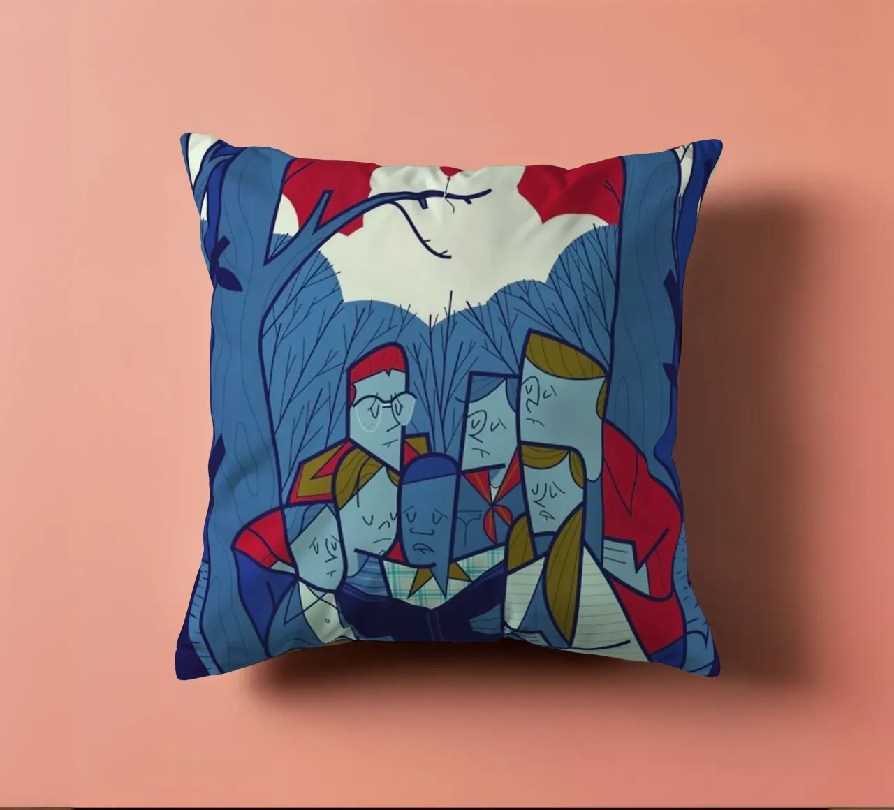 Pennywise cuscino da Ale Giorgini