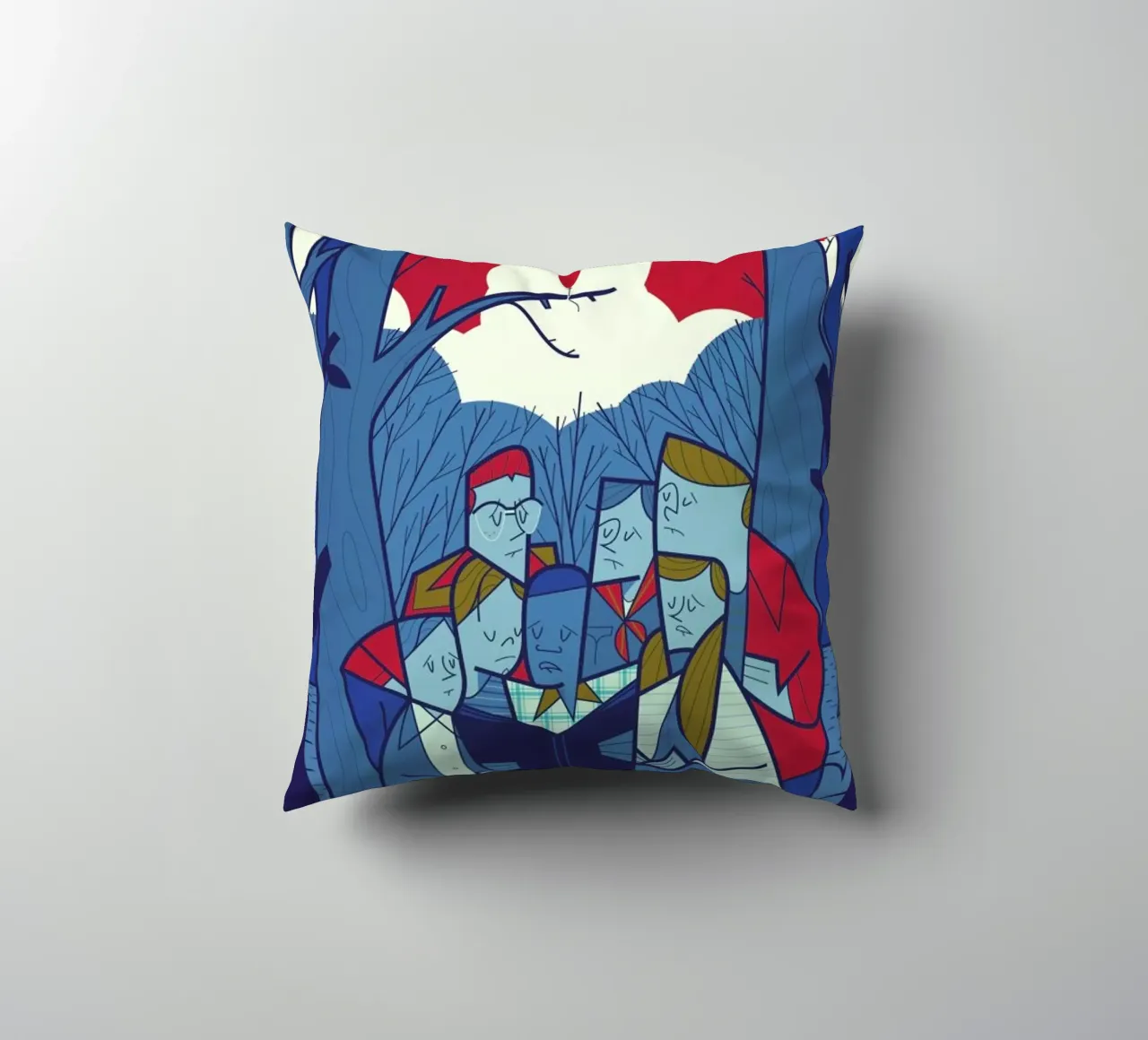 Pennywise cuscino da Ale Giorgini