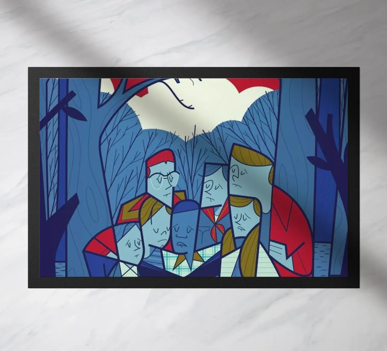 Pennywise doormat by Ale Giorgini