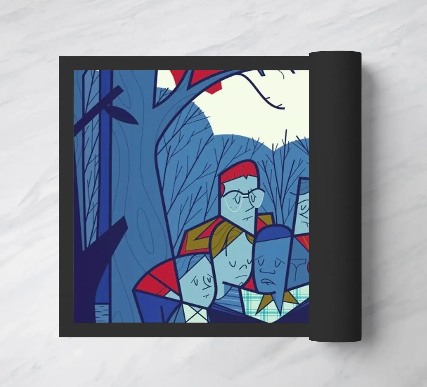 Pennywise doormat by Ale Giorgini