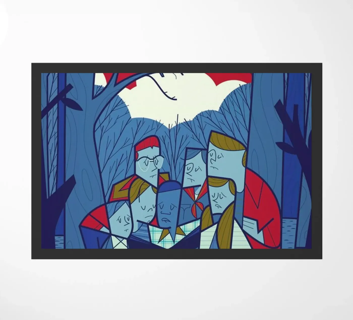 Pennywise doormat by Ale Giorgini