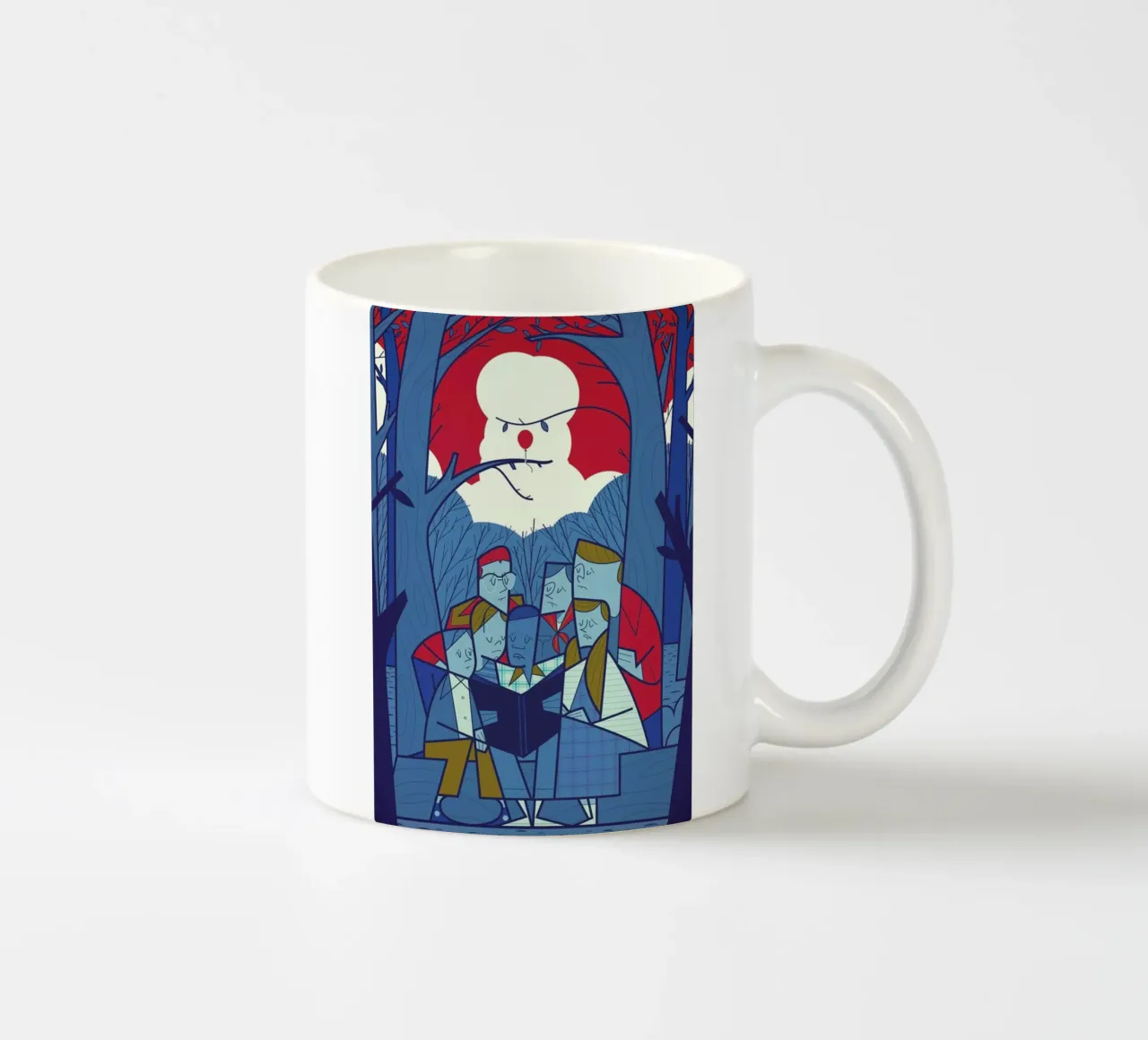 Pennywise tazza in ceramica da Ale Giorgini