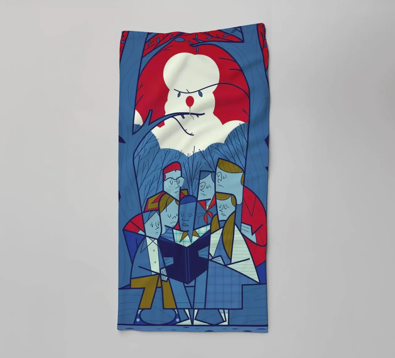 Pennywise asciugamano da bagno da Ale Giorgini
