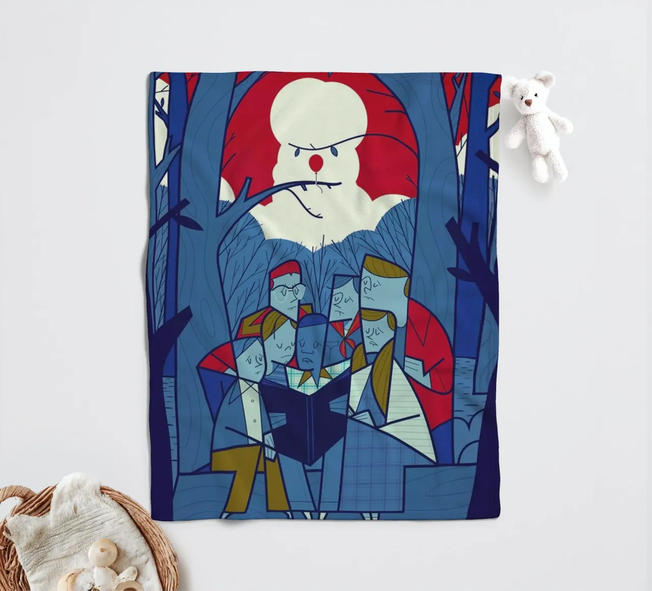 Pennywise coperta in pile da Ale Giorgini