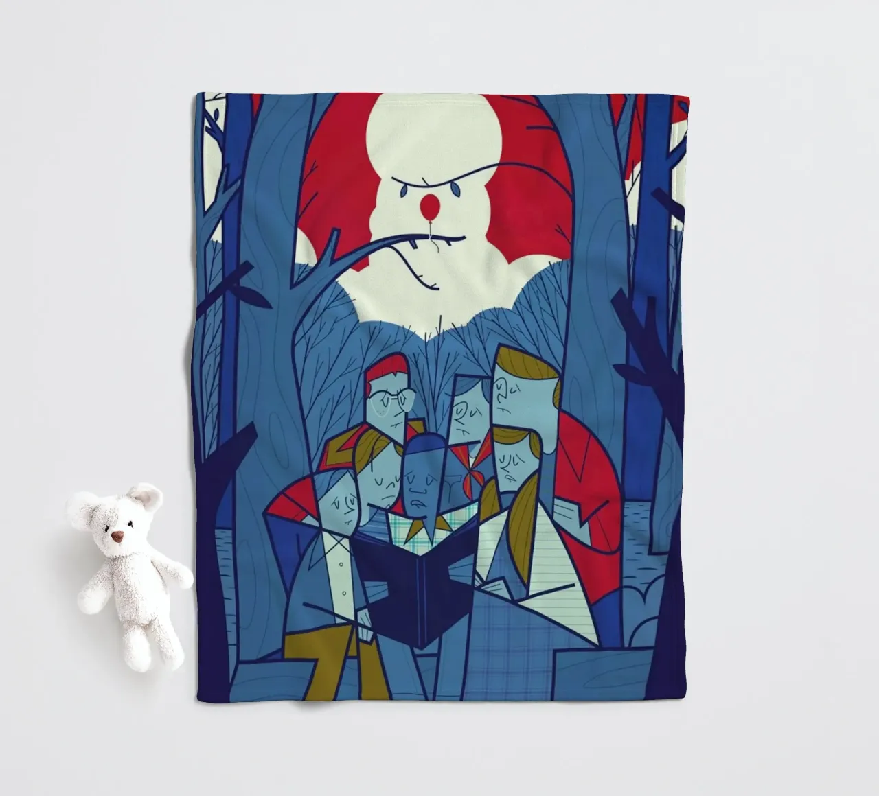 Pennywise coperta in pile da Ale Giorgini