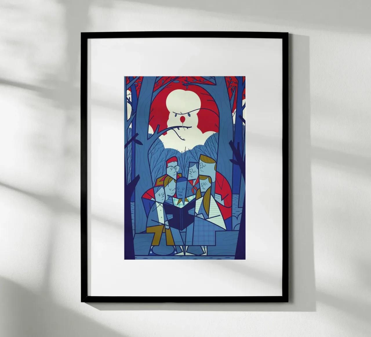 Pennywise carta hahnemühle da Ale Giorgini